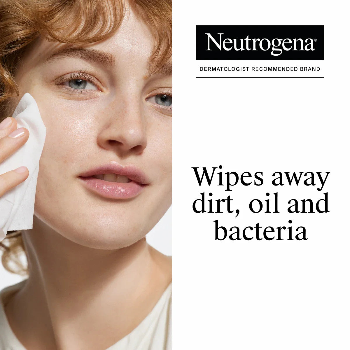 Neutrogena® Oil-Free Cleansing Wipes Pink Grapefruit, 25 Count