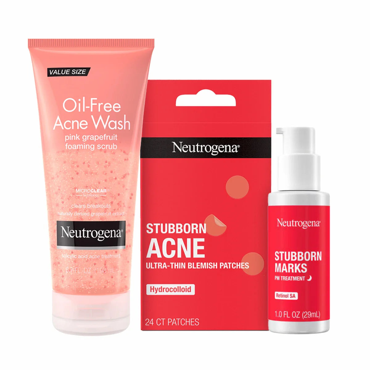Neutrogena® Oil-Free Acne Wash Pink Grapefruit Foaming Scrub, 2 Fl. Oz
