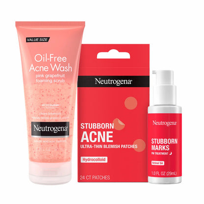 Neutrogena® Oil-Free Acne Wash Pink Grapefruit Foaming Scrub, 2 Fl. Oz