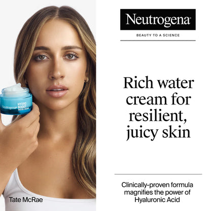 Neutrogena® Hydro Boost Hyaluronic Acid Water Cream Fragrance Free Facial Moisturizer 1.7 Fl. Oz