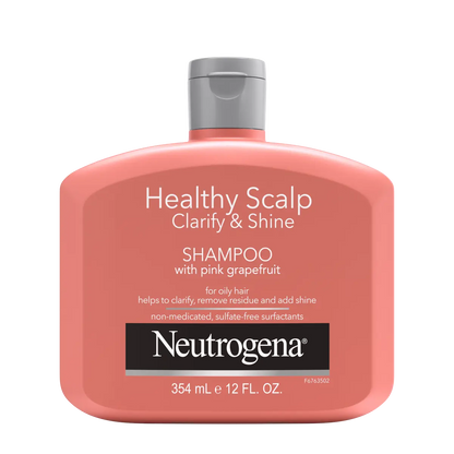 Neutrogena® Healthy Scalp Clarify & Shine Shampoo with Pink Grapefruit 12 fl oz