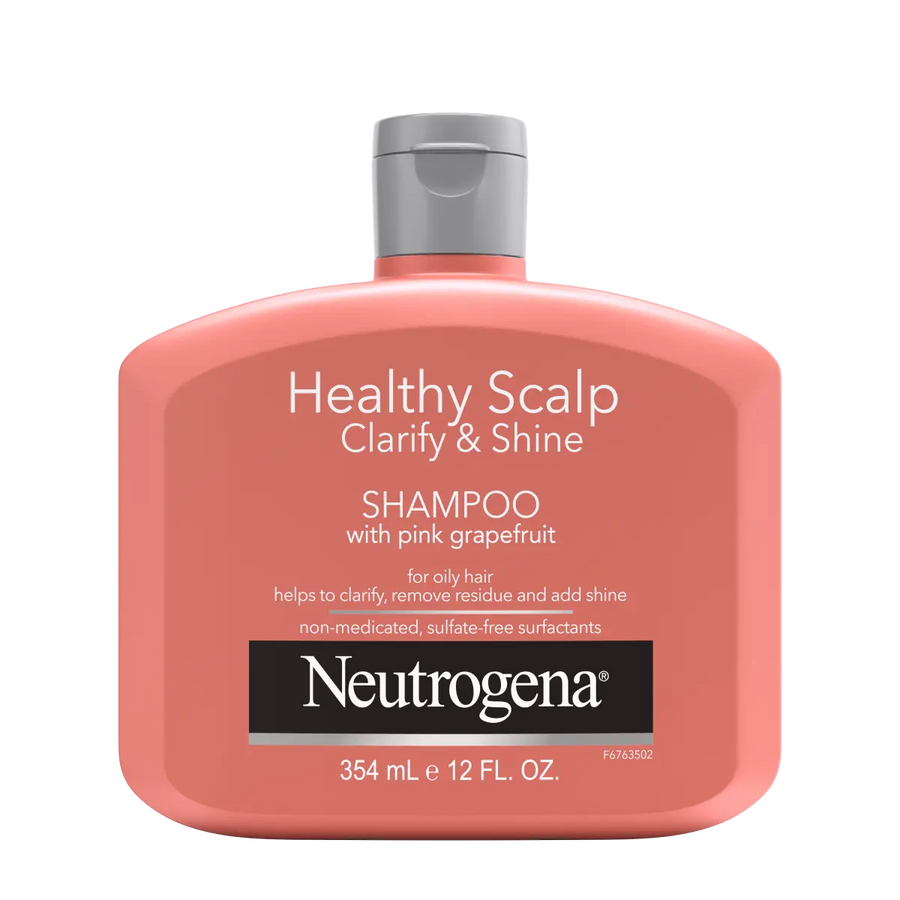 Neutrogena® Healthy Scalp Clarify & Shine Shampoo with Pink Grapefruit 12 fl oz