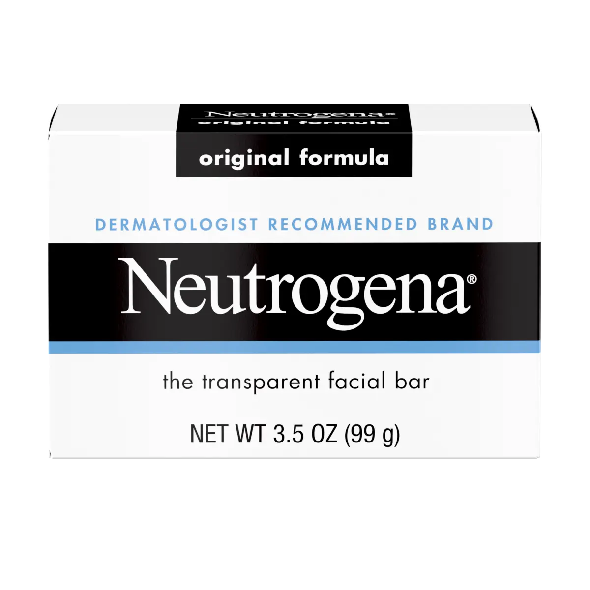 Neutrogena® Facial Cleansing Bar, Original, 3.5 Oz