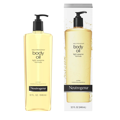 Neutrogena® Body Oil, Light Sesame Formula, 32 Fl. Oz