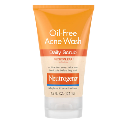 Neutrogena® Oil-Free Acne Wash Daily Scrub, 4.2 Fl. Oz