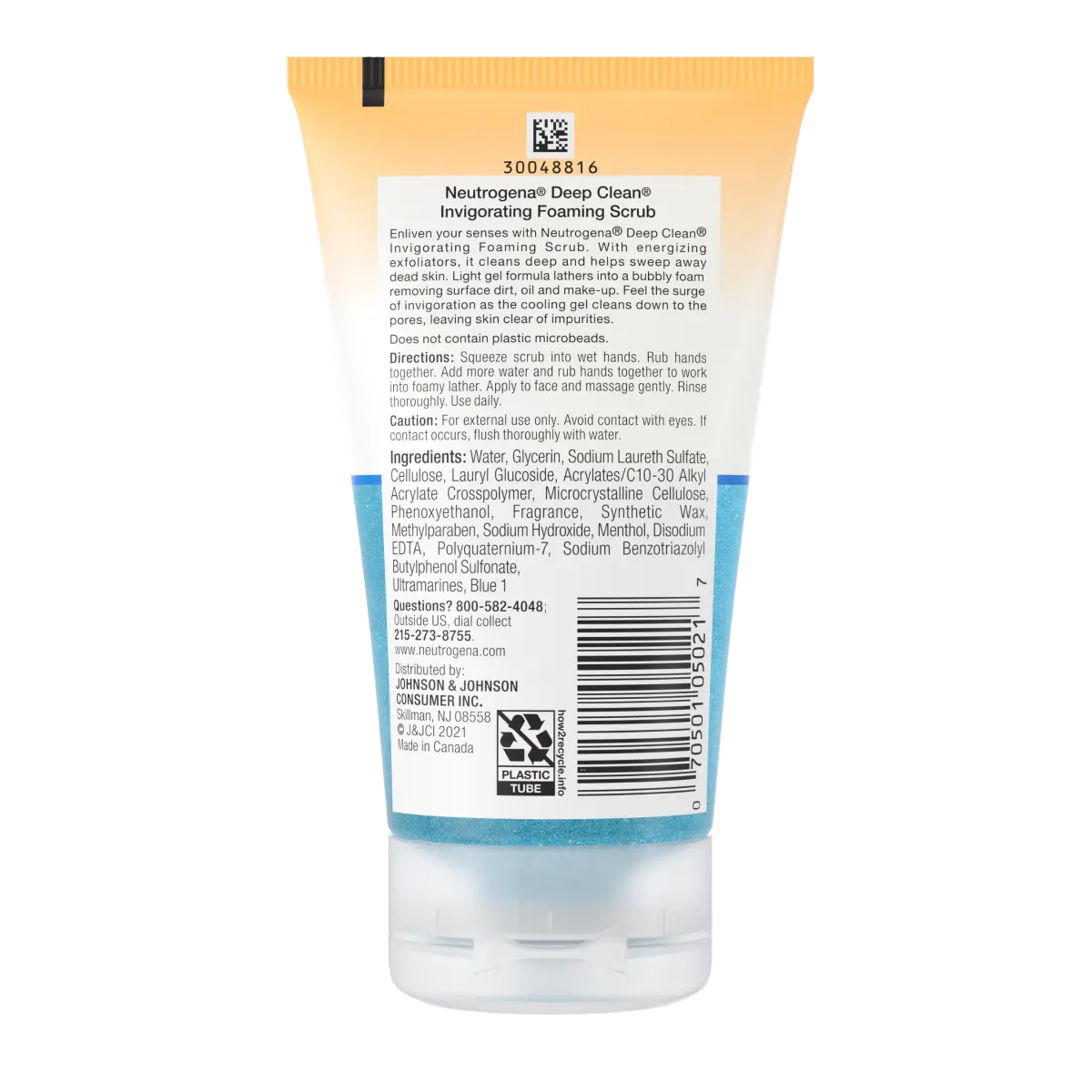 Deep Clean® Invigorating Foaming Scrub