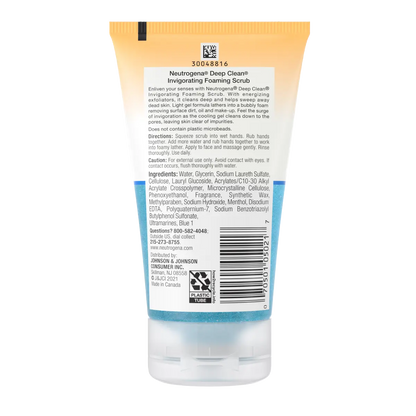 Deep Clean® Invigorating Foaming Scrub