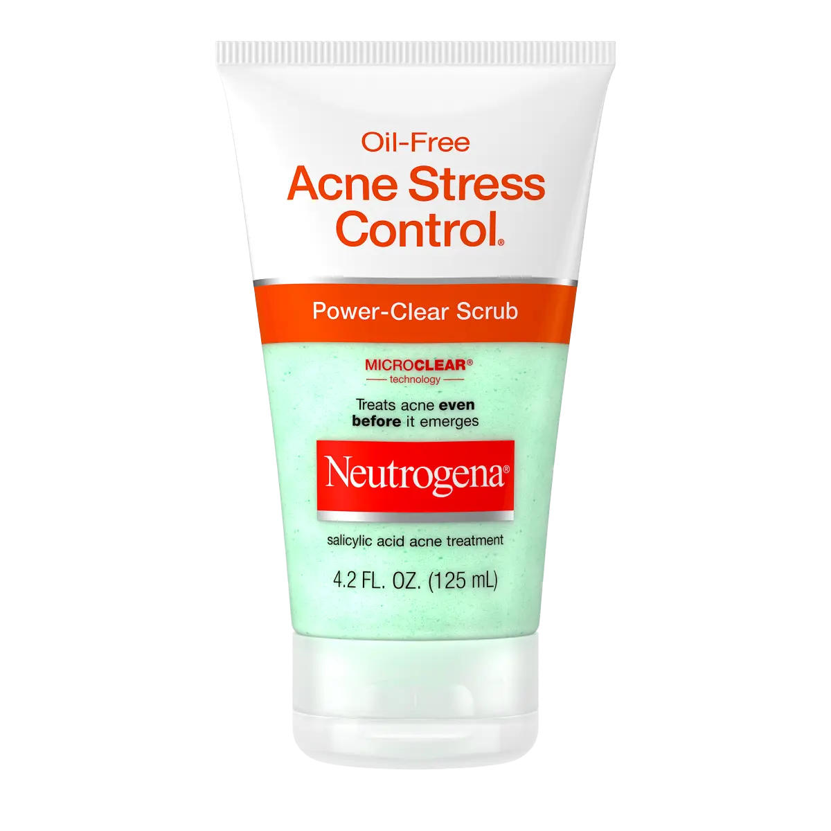 Neutrogena® Oil-Free Acne Stress Control Power-Clear Scrub, 4.2 Fl. Oz