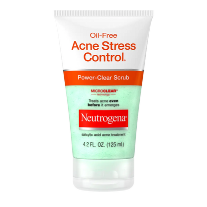 Neutrogena® Oil-Free Acne Stress Control Power-Clear Scrub, 4.2 Fl. Oz