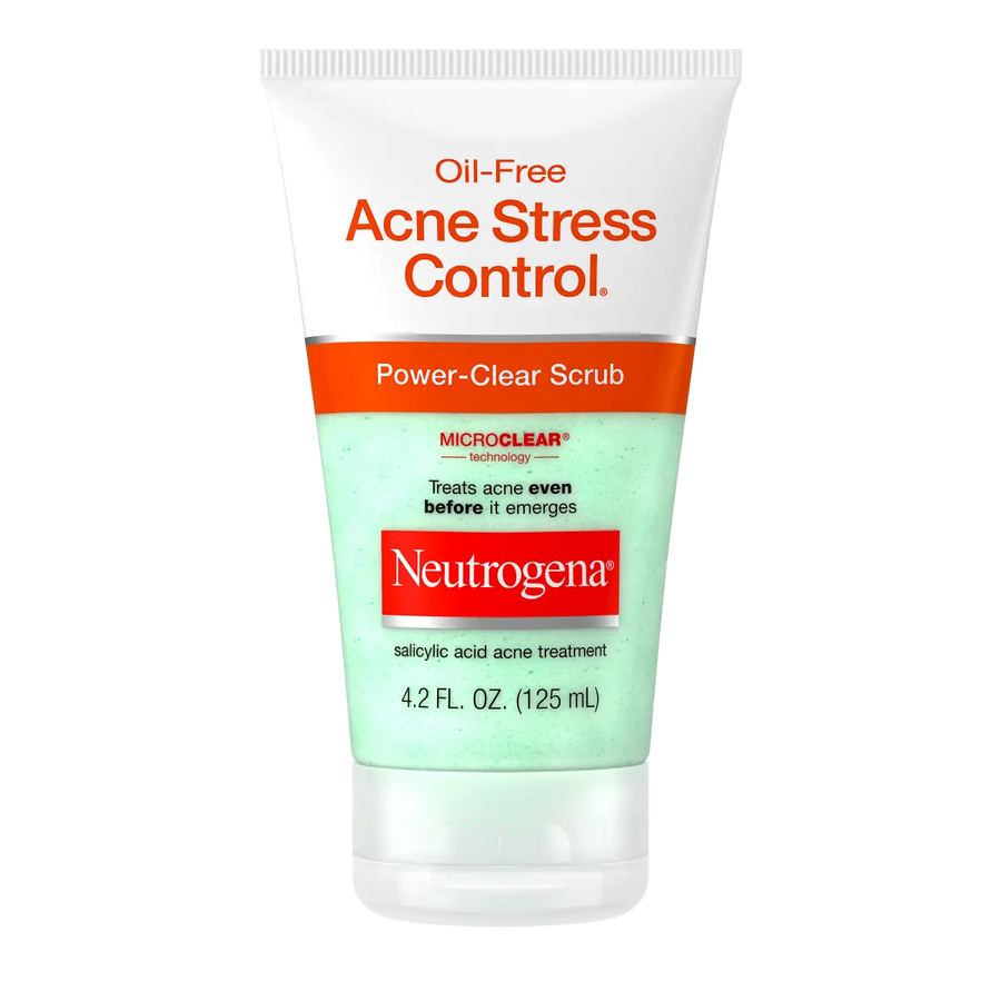 Neutrogena® Oil-Free Acne Stress Control Power-Clear Scrub, 4.2 Fl. Oz