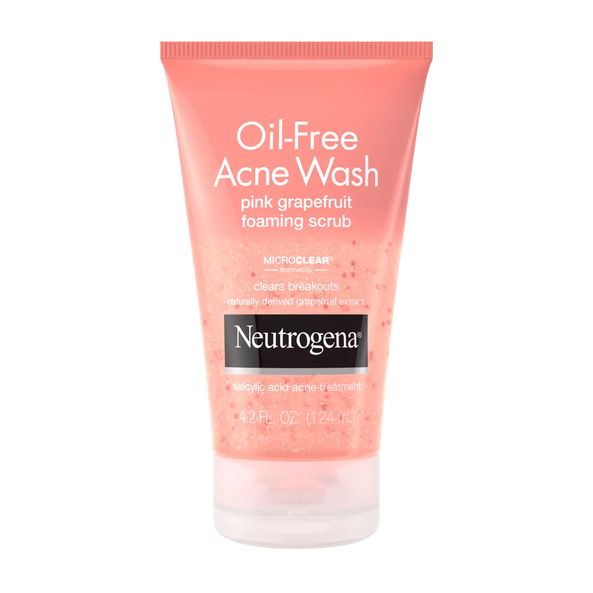 Neutrogena® Oil-Free Acne Wash Pink Grapefruit Foaming Scrub, 4.2 Fl. Oz