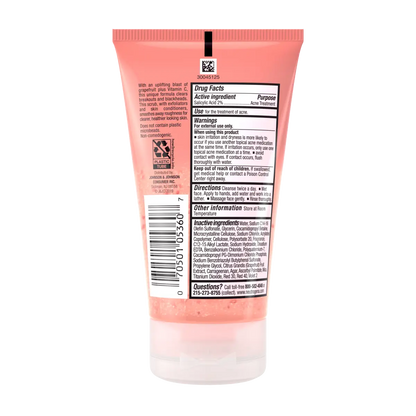 Neutrogena® Oil-Free Acne Wash Pink Grapefruit Foaming Scrub, 4.2 Fl. Oz