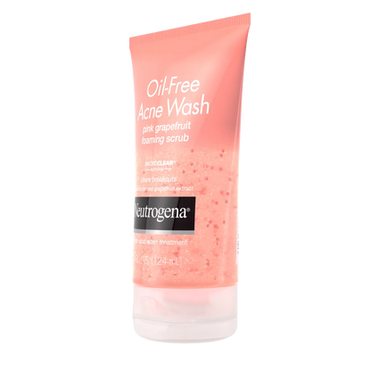 Neutrogena® Oil-Free Acne Wash Pink Grapefruit Foaming Scrub, 4.2 Fl. Oz