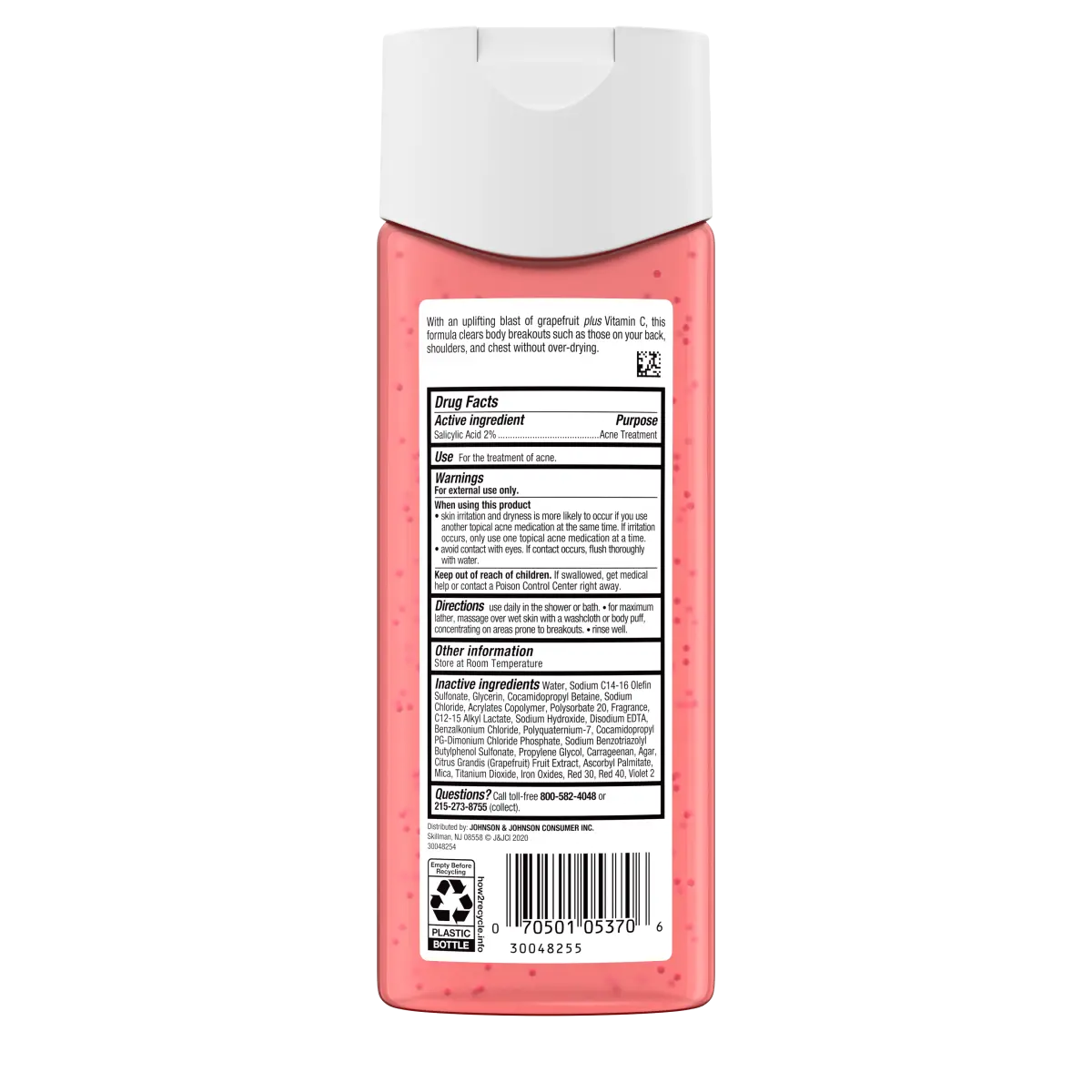Neutrogena® Body Clear Body Wash Pink Grapefruit, 8.5 Fl. Oz