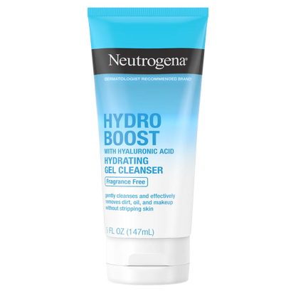 Neutrogena® Hydro Boost Hydrating Gel Cleanser Fragrance Free, 5 Fl. Oz