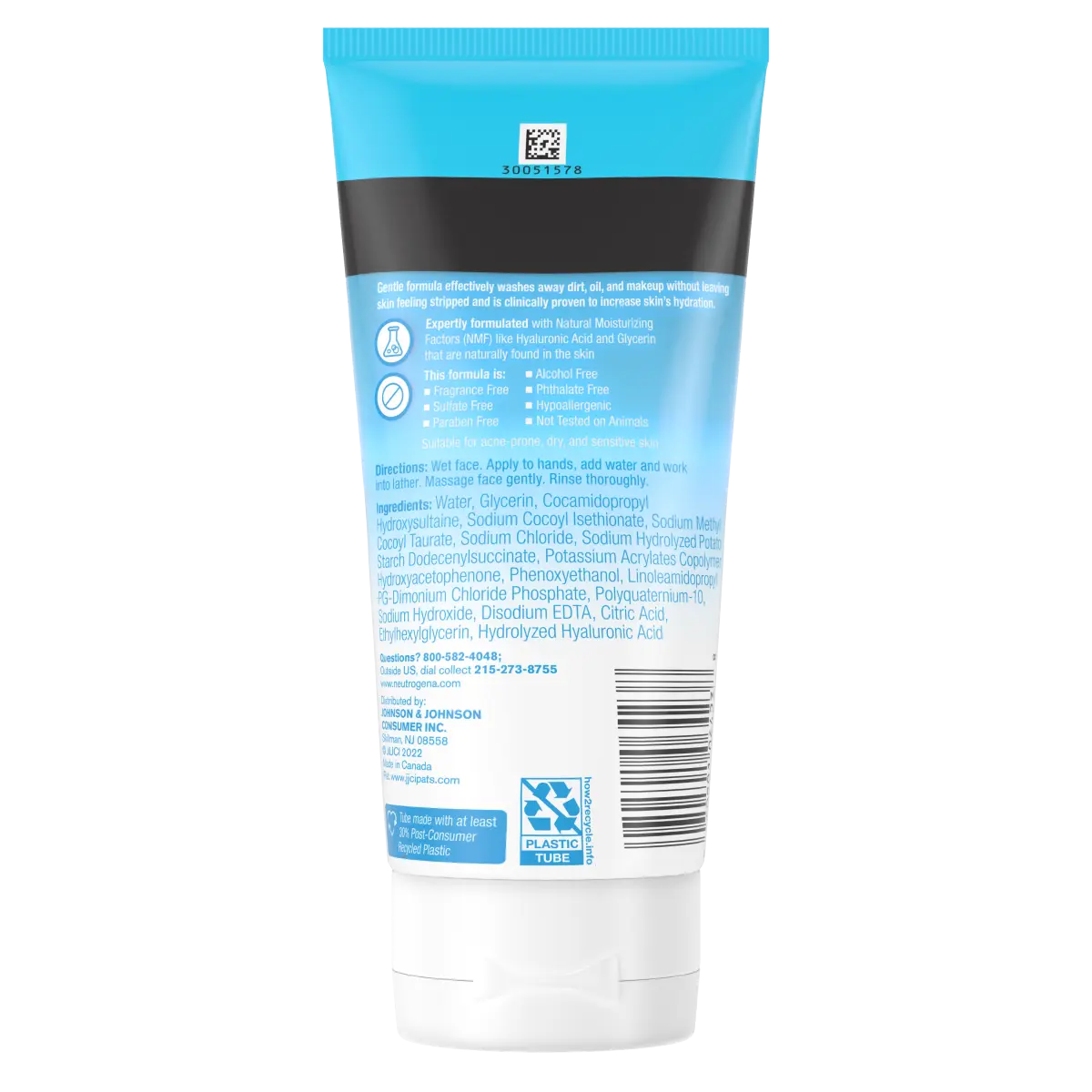 Neutrogena® Hydro Boost Hydrating Gel Cleanser Fragrance Free, 5 Fl. Oz