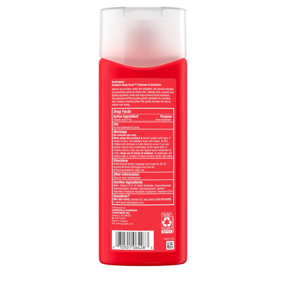 Neutrogena® Stubborn Body Acne Cleanser & Exfoliator, 8.5 Fl. Oz