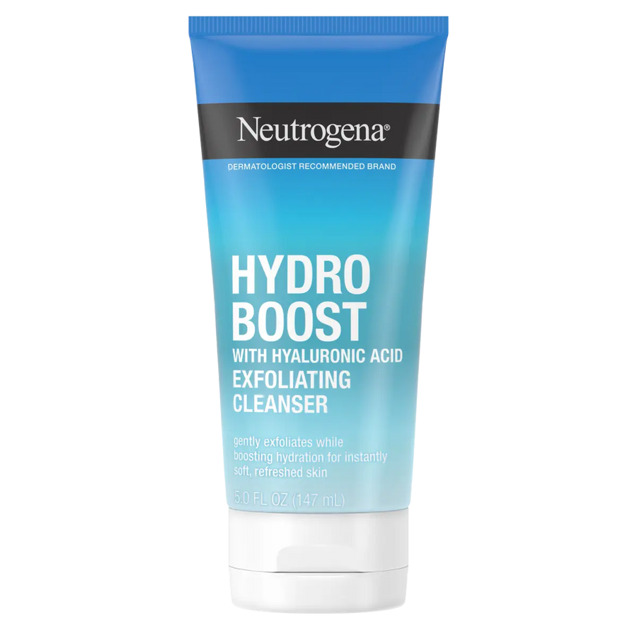 Hydro Boost Daily Gel Cream Exfoliating Cleanser With Hyaluronic Acid