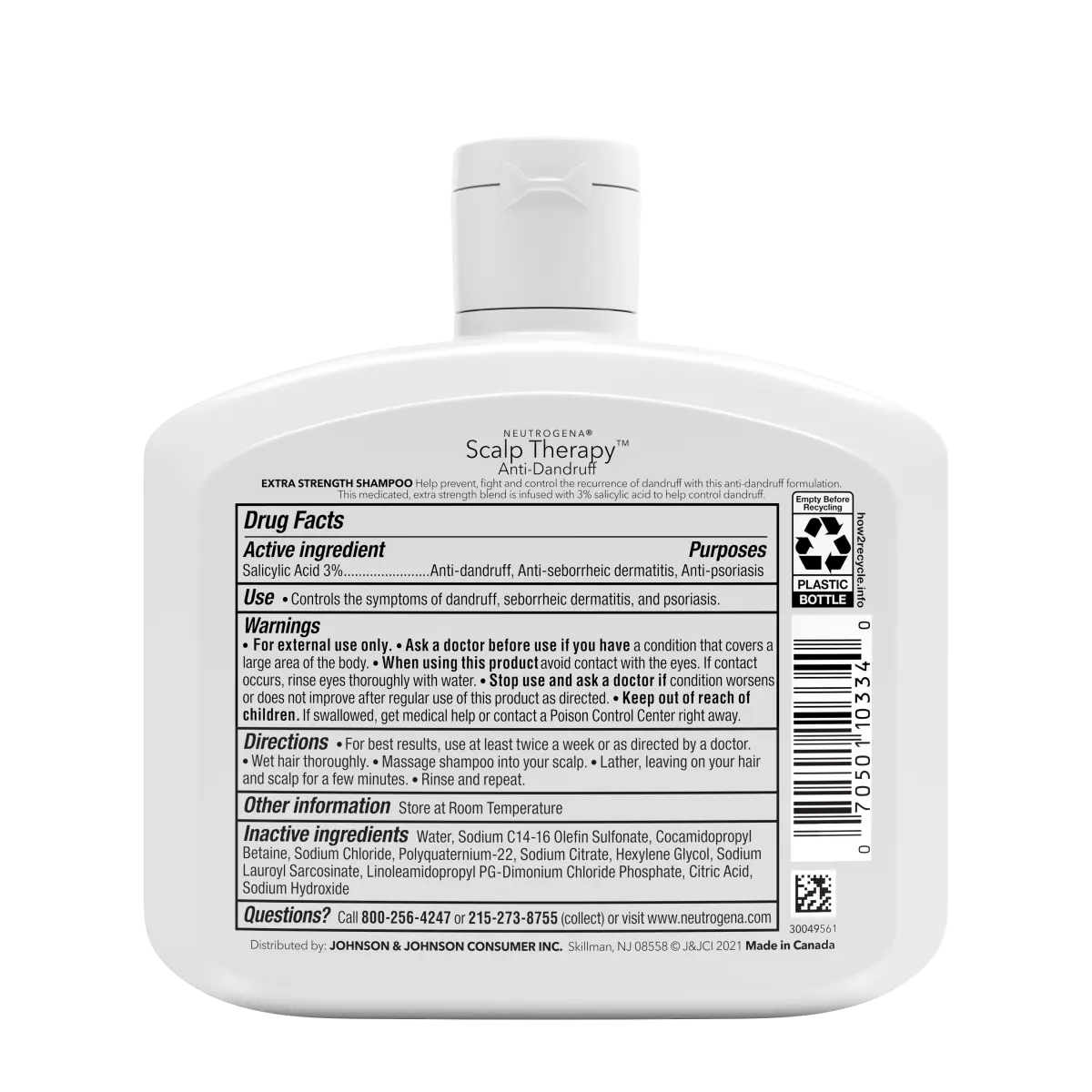 Neutrogena® Scalp Therapy Anti-dandruff Extra Strength
