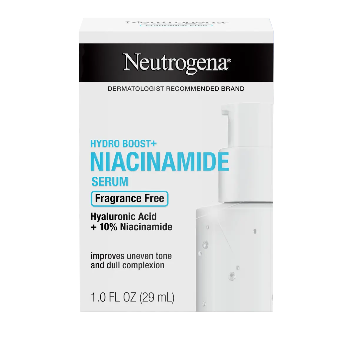 Neutrogena® Hydro Boost+ Niacinamide Serum, Fragrance Free, 1 Fl. Oz