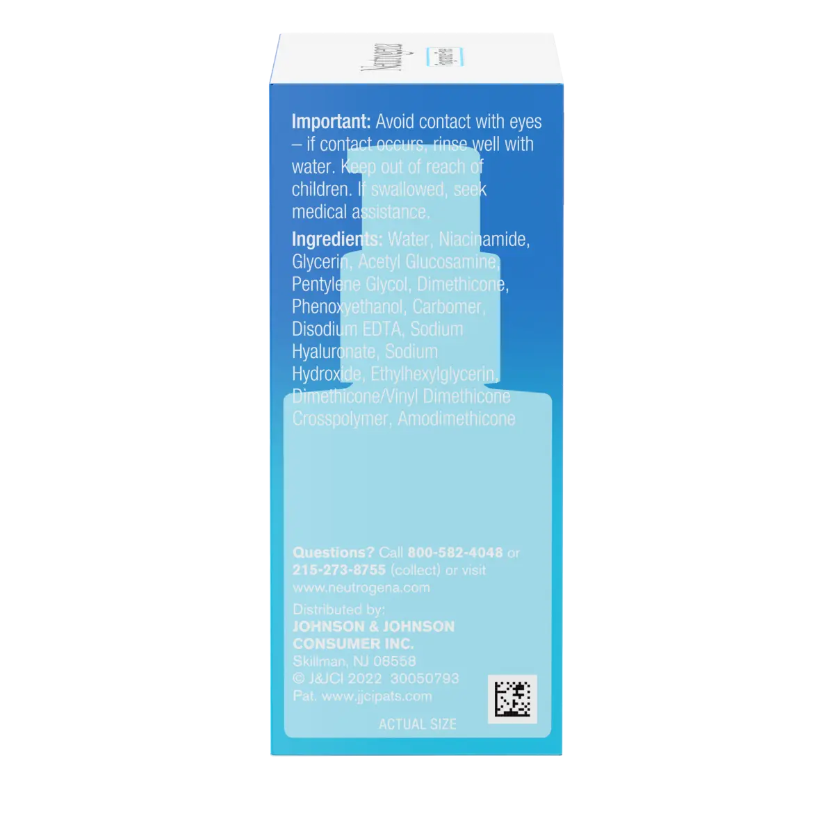 Neutrogena® Hydro Boost+ Niacinamide Serum, Fragrance Free, 1 Fl. Oz