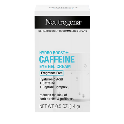 Neutrogena® Hydro Boost+ Caffeine Eye Gel Cream, Fragrance Free, 0.5 Oz