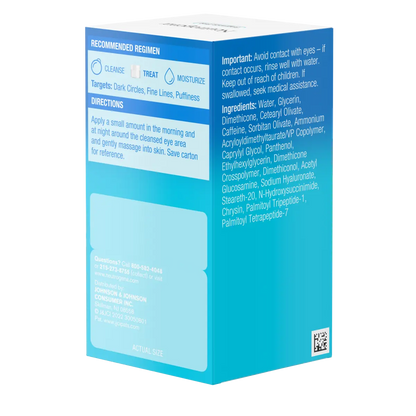 Neutrogena® Hydro Boost+ Caffeine Eye Gel Cream, Fragrance Free, 0.5 Oz