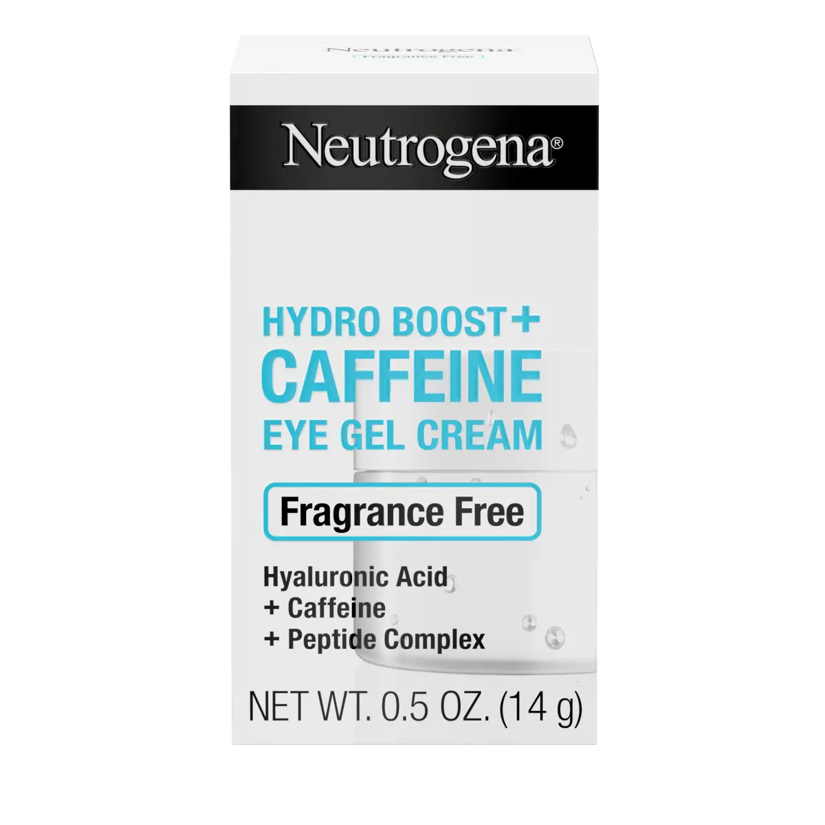 Neutrogena® Hydro Boost+ Caffeine Eye Gel Cream, Fragrance Free, 0.5 Oz