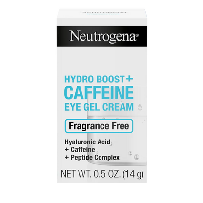 Neutrogena® Hydro Boost+ Caffeine Eye Gel Cream, Fragrance Free, 0.5 Oz