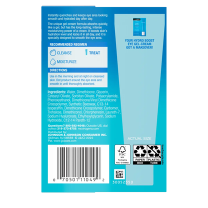 Neutrogena® Hydro Boost Eye Gel-Cream, 0.5 Fl. Oz