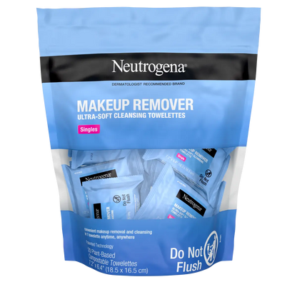 Neutrogena® Makeup Remover Cleansing Towelette Singles, 20 Count
