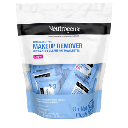 Neutrogena® Makeup Remover Cleansing Towelettes, Fragrance Free, 20 Count