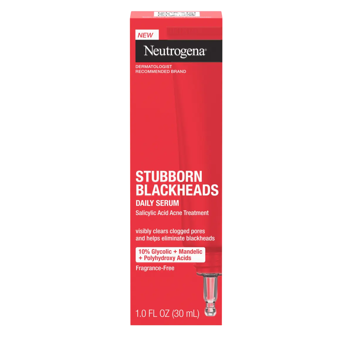 Neutrogena® Stubborn Blackheads Daily Acne Facial Serum, 1 Fl. Oz