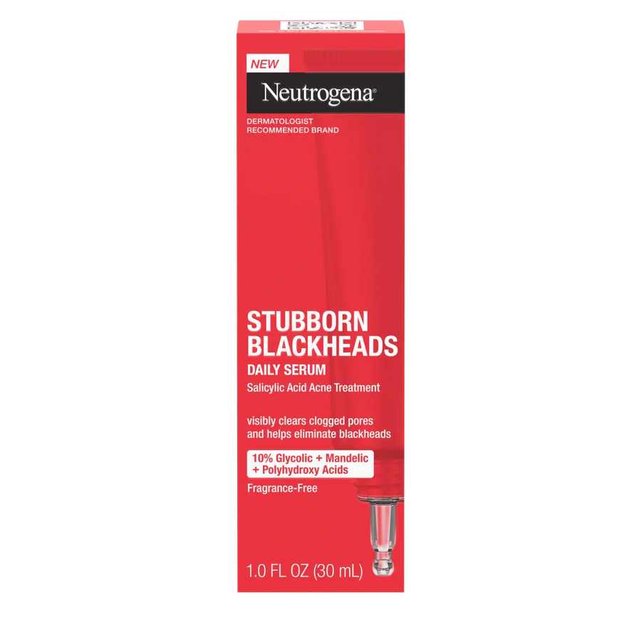 Neutrogena® Stubborn Blackheads Daily Acne Facial Serum, 1 Fl. Oz