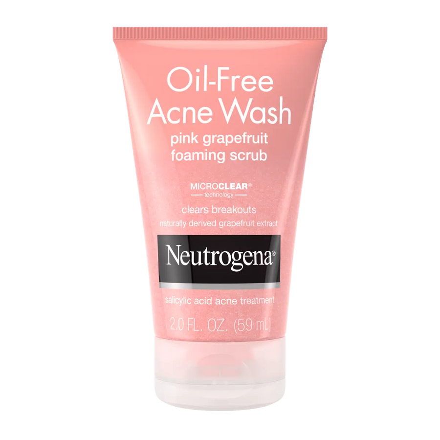 Neutrogena® Oil-Free Acne Wash Pink Grapefruit Foaming Scrub, 2 Fl. Oz