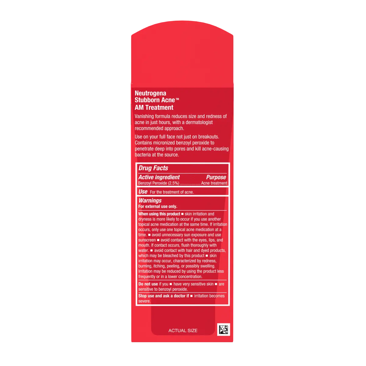 Neutrogena® Stubborn Acne AM Treatment, 2 Oz