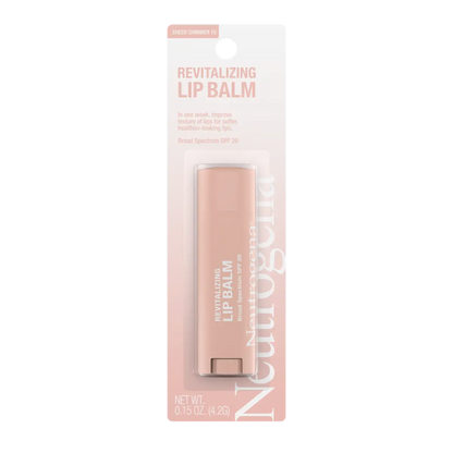 Neutrogena Revitalizing Lip Balm SPF 20, Sheer Shimmer 10, .15 Oz