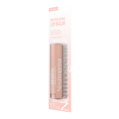 Neutrogena Revitalizing Lip Balm SPF 20, Sheer Shimmer 10, .15 Oz