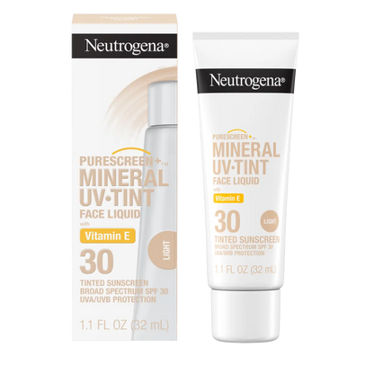 Neutrogena® Purescreen+™ Mineral UV Tint Face Liquid Sunscreen - Light