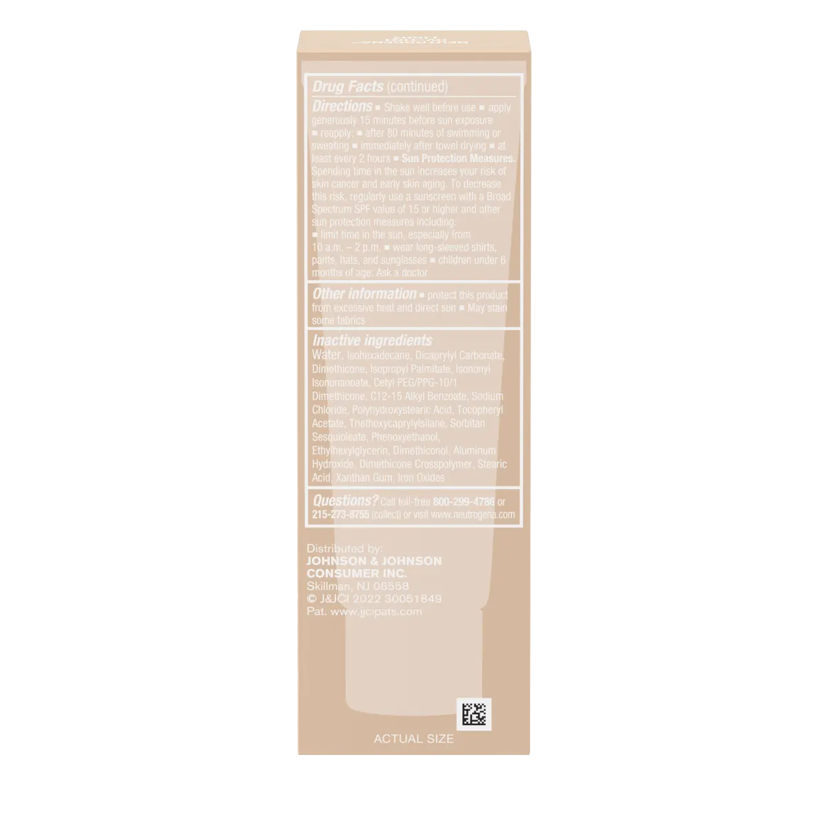 Neutrogena® Purescreen+™ Mineral UV Tint Face Liquid Sunscreen - Light