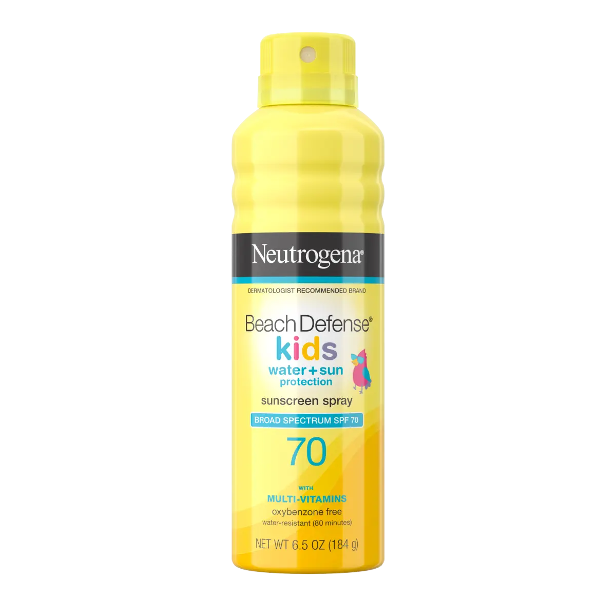Neutrogena® Beach Defense Kids Sunscreen Spray Broad Spectrum SPF 70, 6.5 Oz
