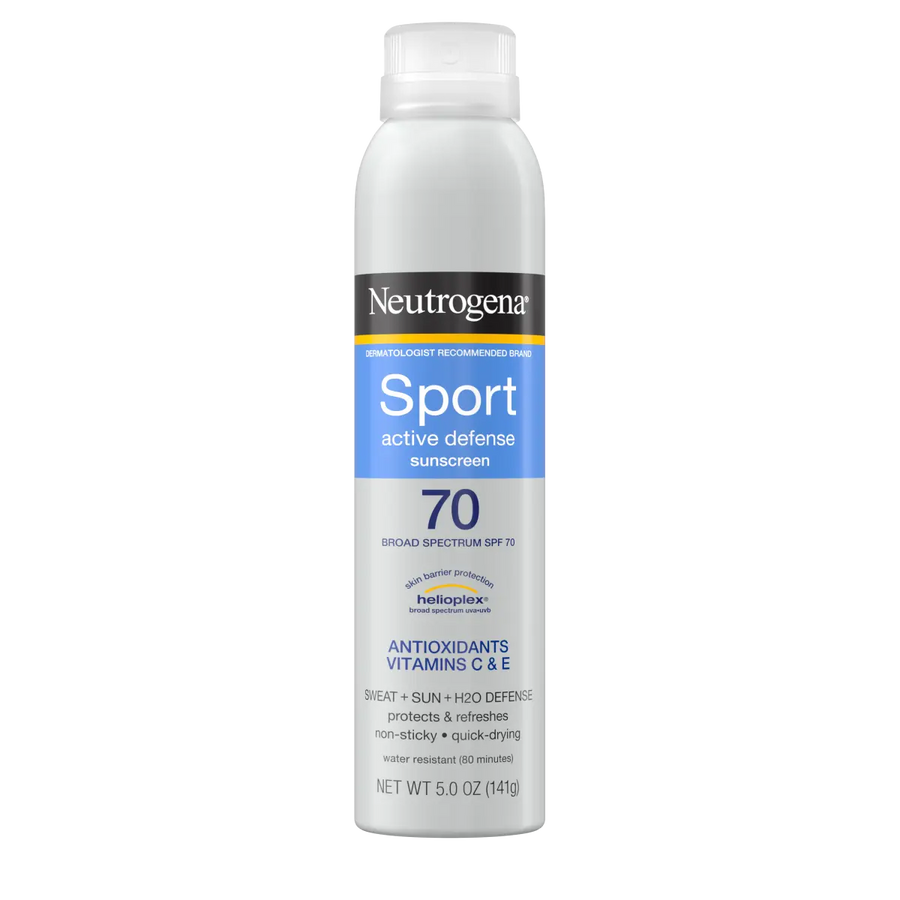 Neutrogena® Sport Active Defense with Broad Spectrum SPF 70 Sunscreen Spray, 5.0 Oz