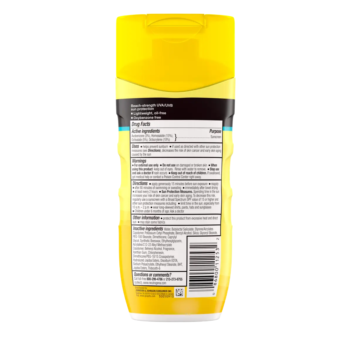 Beach Defense® Water + Sun Protection Sunscreen Lotion Broad Spectrum SPF 50