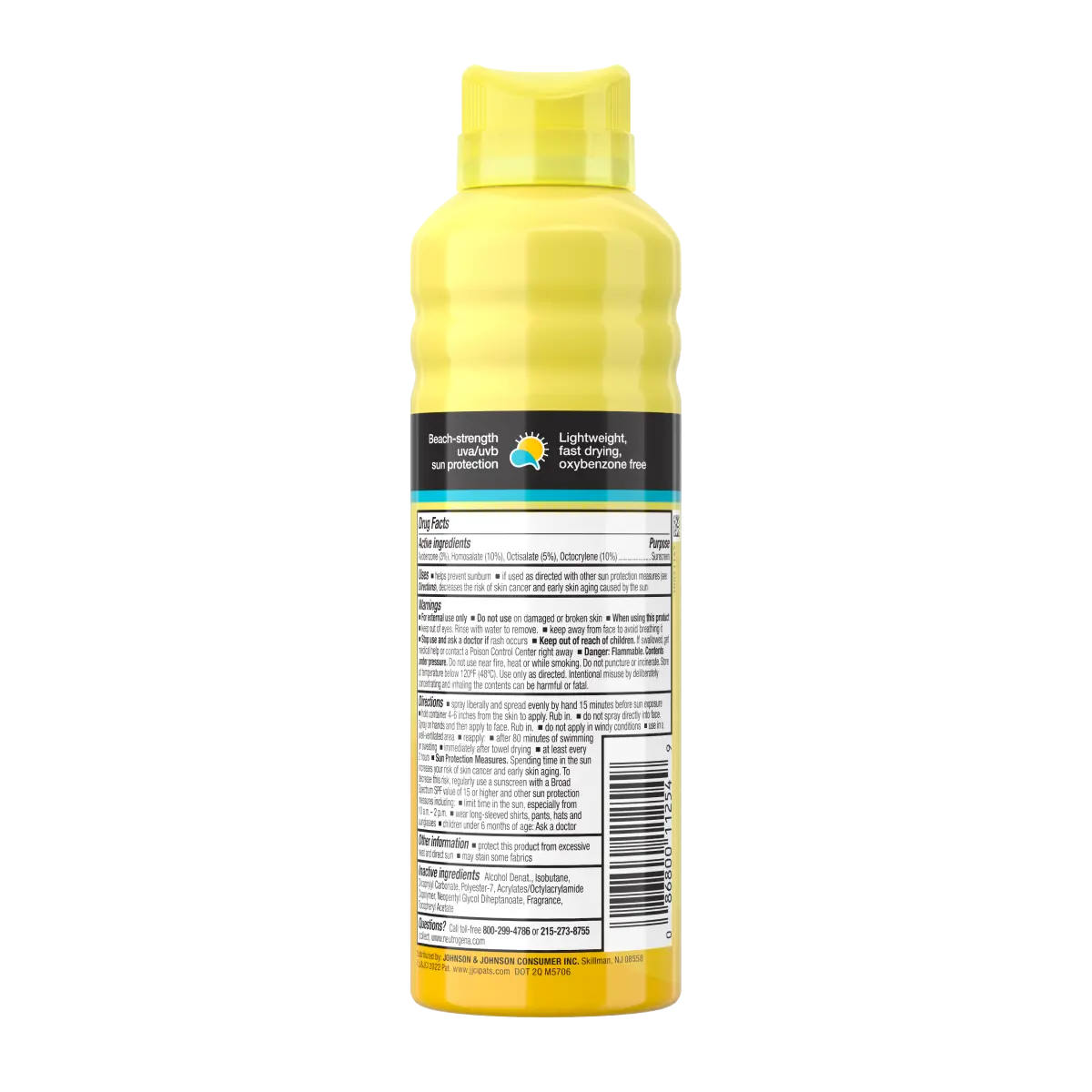 Neutrogena® Beach Defense Spray Sunscreen Broad Spectrum SPF 50, 6.5 Oz