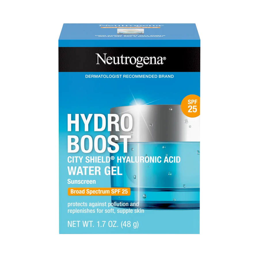 Neutrogena® Hydro Boost City Shield Water Gel with Broad Spectrum SPF 25, 1.7 Oz