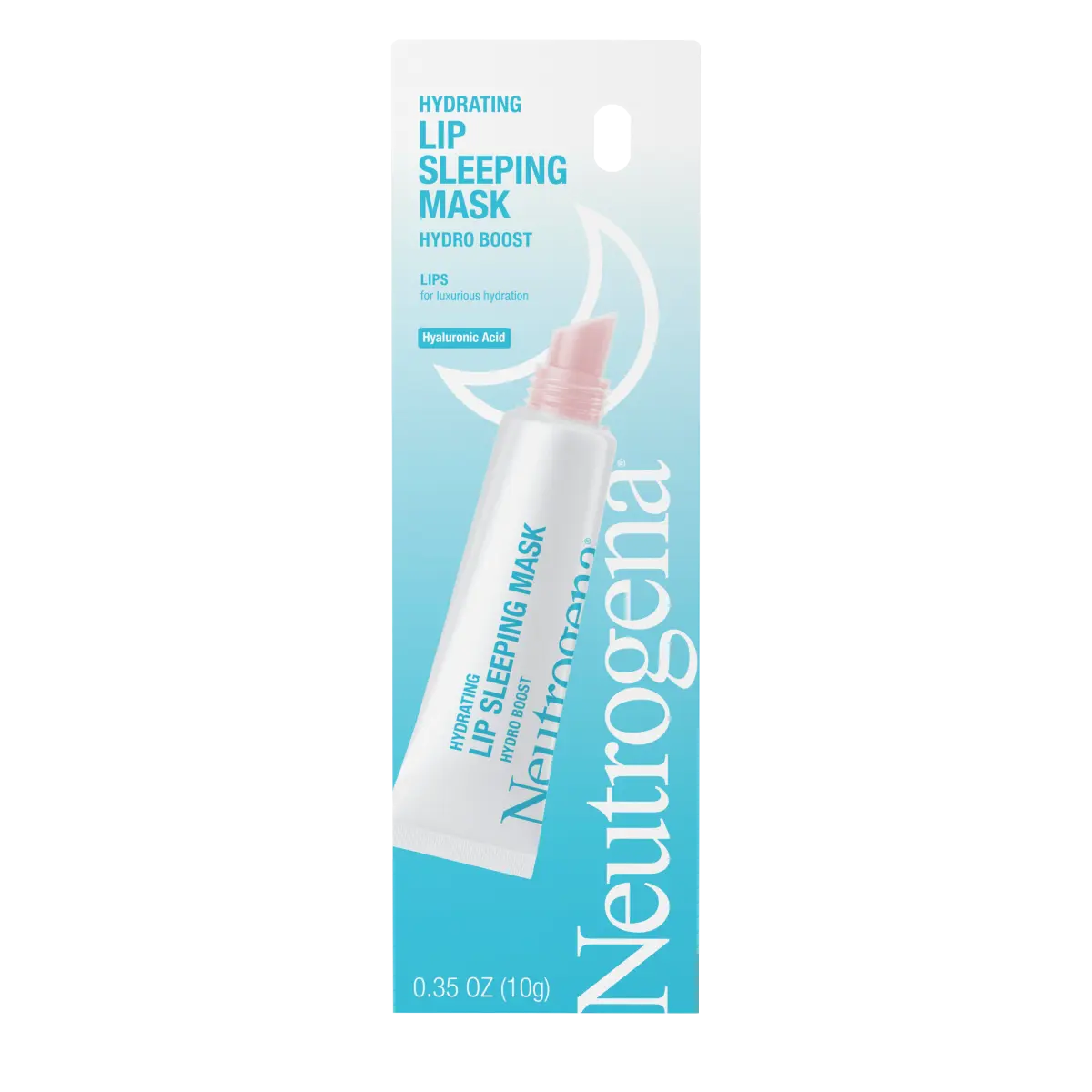 Neutrogena® Hydro Boost Hydrating Clear Lip Sleeping Mask with Hyaluronic Acid, 0.35 Oz