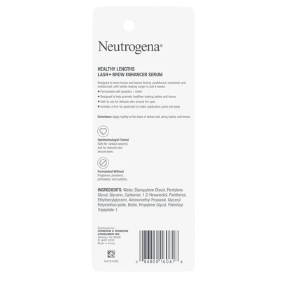 Neutrogena® Healthy Lash + Brow Serum, 0.08 Oz
