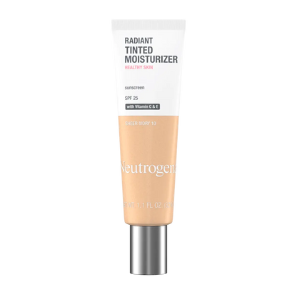 Neutrogena Healthy Skin Radiant Tinted Moisturizer Broad Spectrum SPF 25 - Sheer Ivory (10)