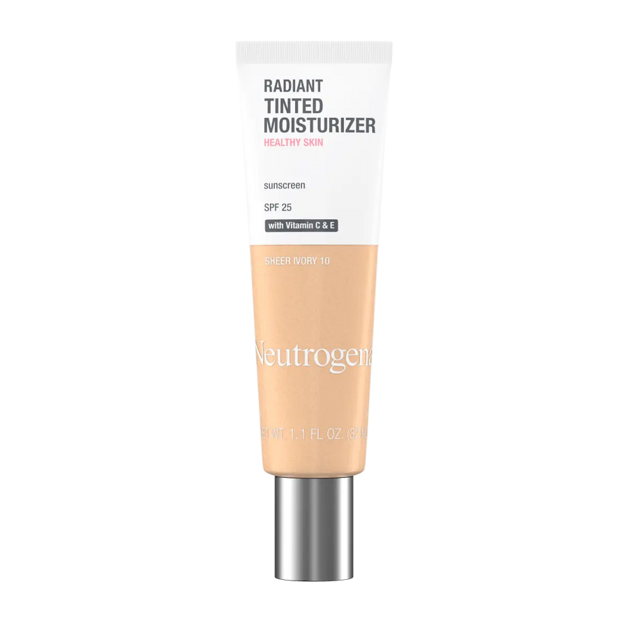 Neutrogena Healthy Skin Radiant Tinted Moisturizer Broad Spectrum SPF 25 - Sheer Ivory (10)