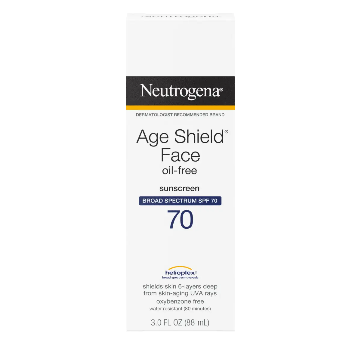 Neutrogena® Age Shield Face Lotion Sunscreen Broad Spectrum SPF 70, 3 Fl. Oz